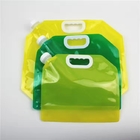 Leakproof διαφανής τσάντα φιαλών 500ml υγρή